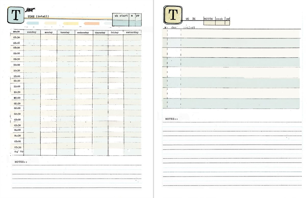 Planner Templates Archives ⋆ Amanda Hawkins | Ahhh