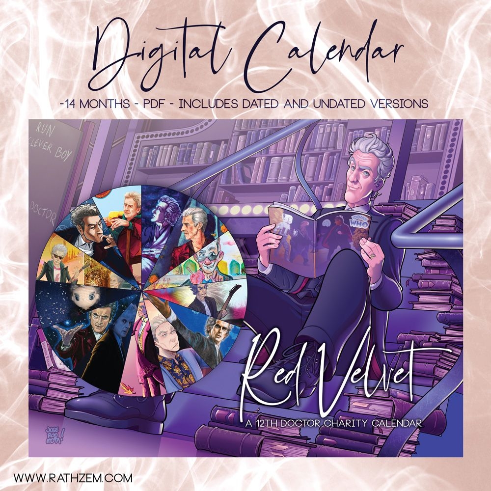 Red Velvet Digital Calendar (print At Home)
