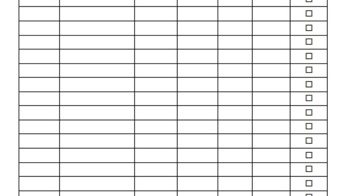 reservation log templates | 10 free printable word &amp; excel