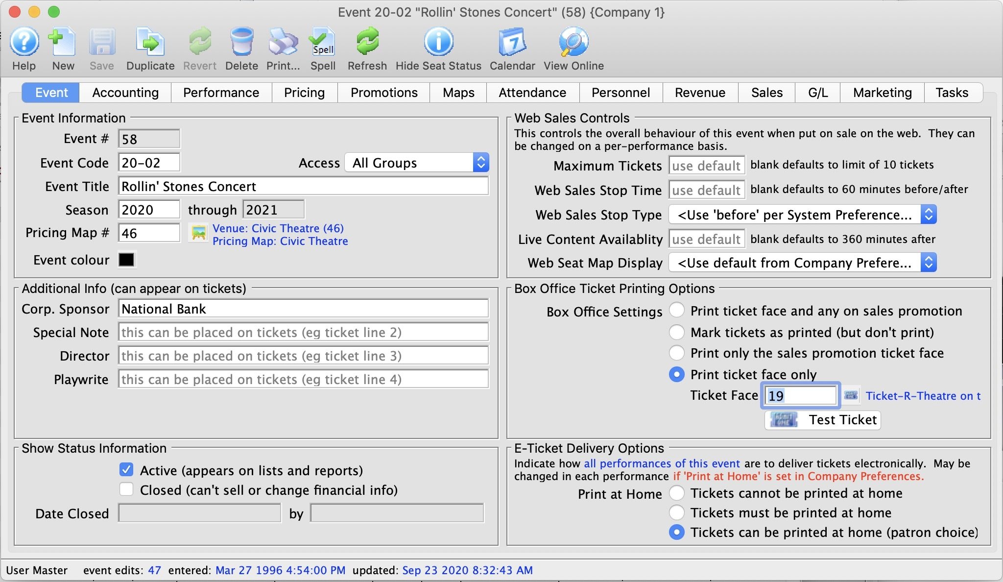 System Setup