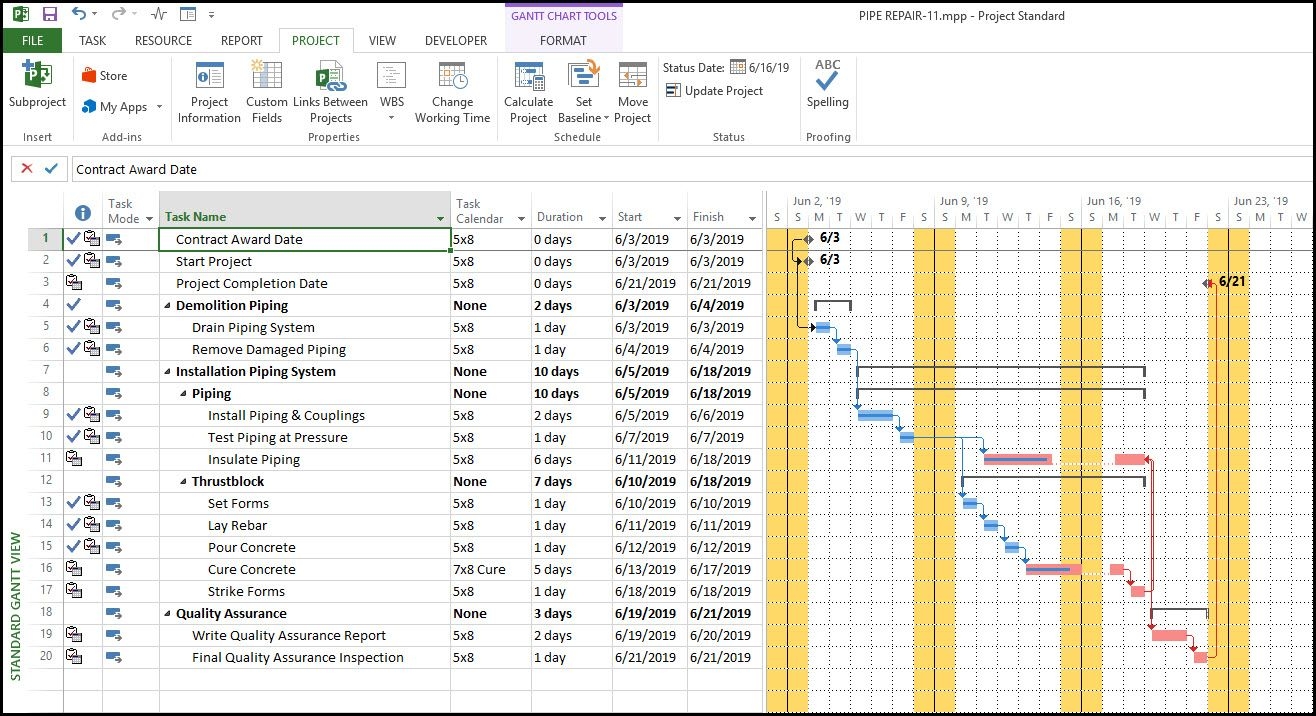 Task Bar Labels Using Multiple Fields In Microsoft Project