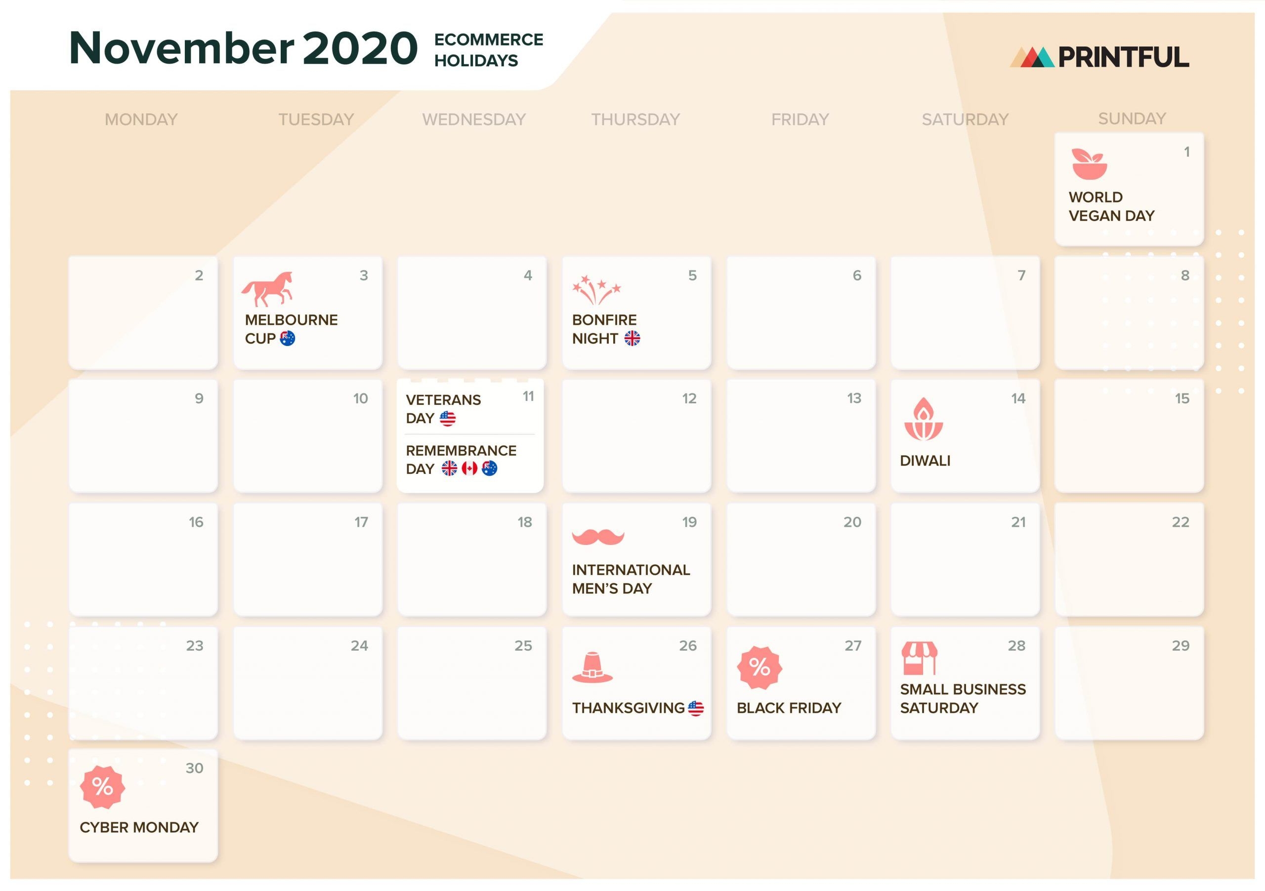 The Ultimate 2020 Ecommerce Holiday Marketing Calendar