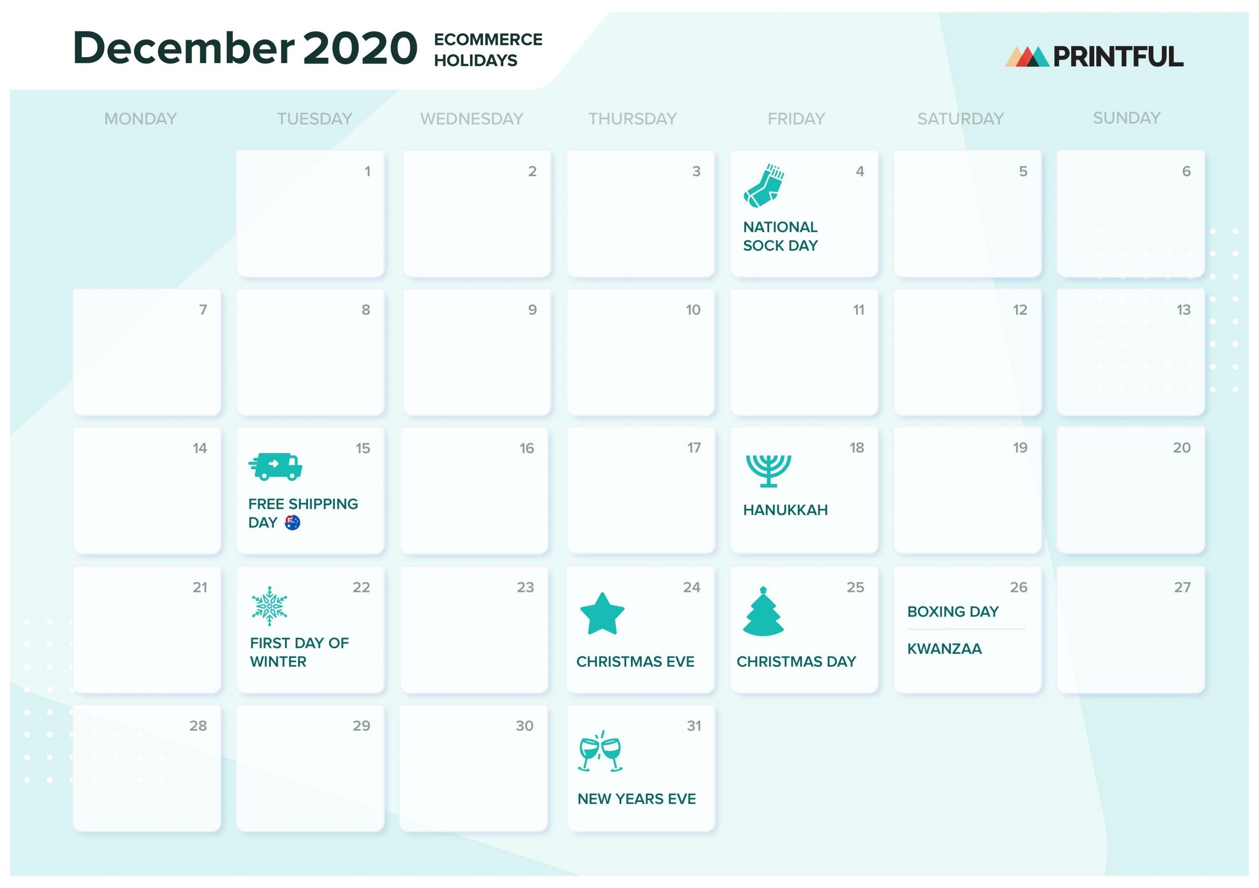 the ultimate 2020 ecommerce holiday marketing calendar