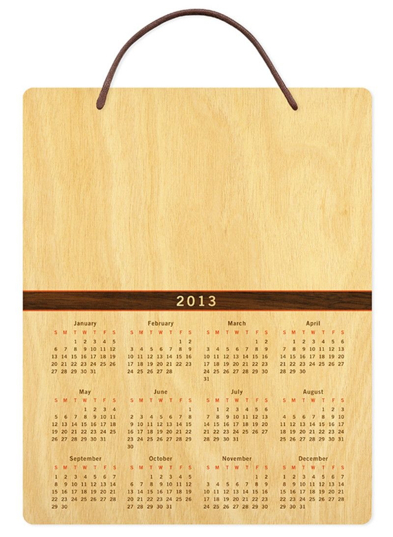 (wall Calendar) 8" X 10" • 5 Designs