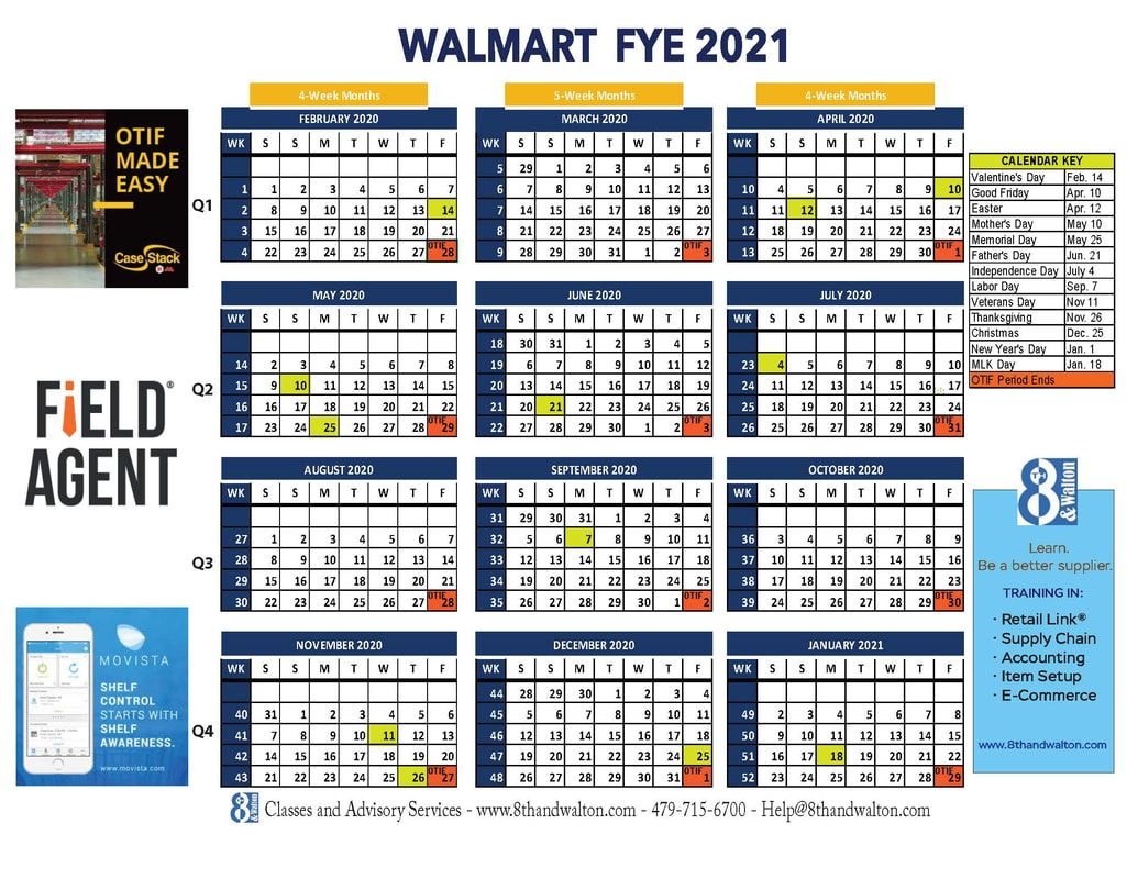 walmart amp 2023 schedule