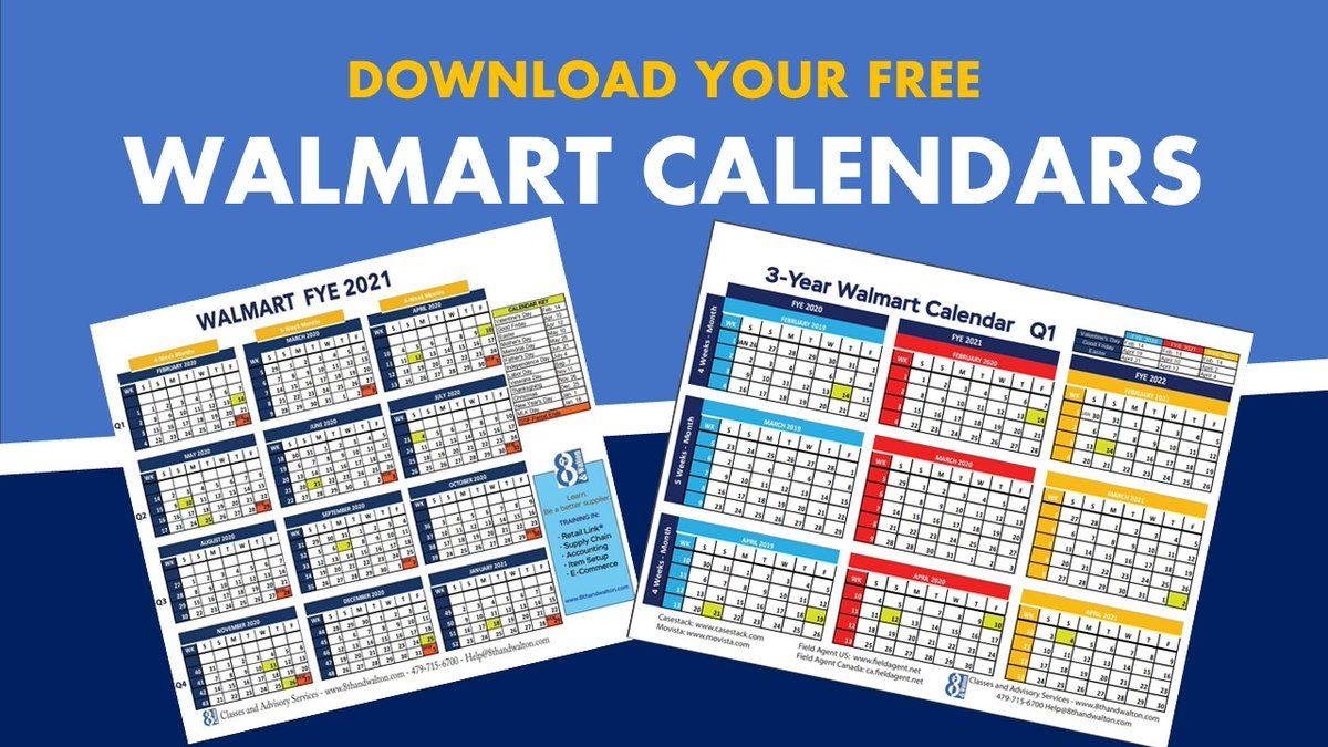 Walmart 2021 Fiscal Calendar Example Calendar Printable