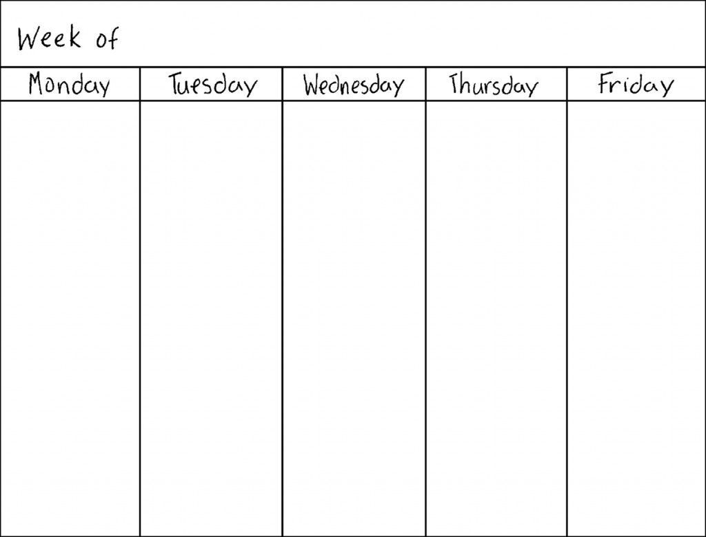 Weekly Calendar | İmages Sites | Weekly Calendar Printable