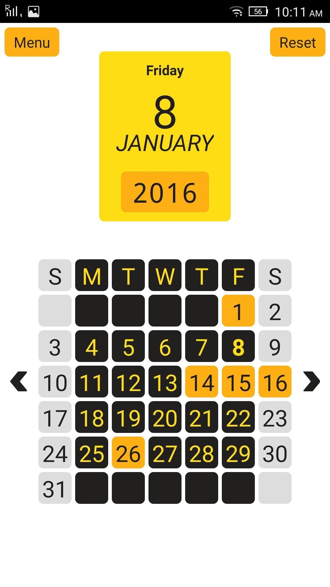 Year View 12 Month Calendar For Android Apk Download