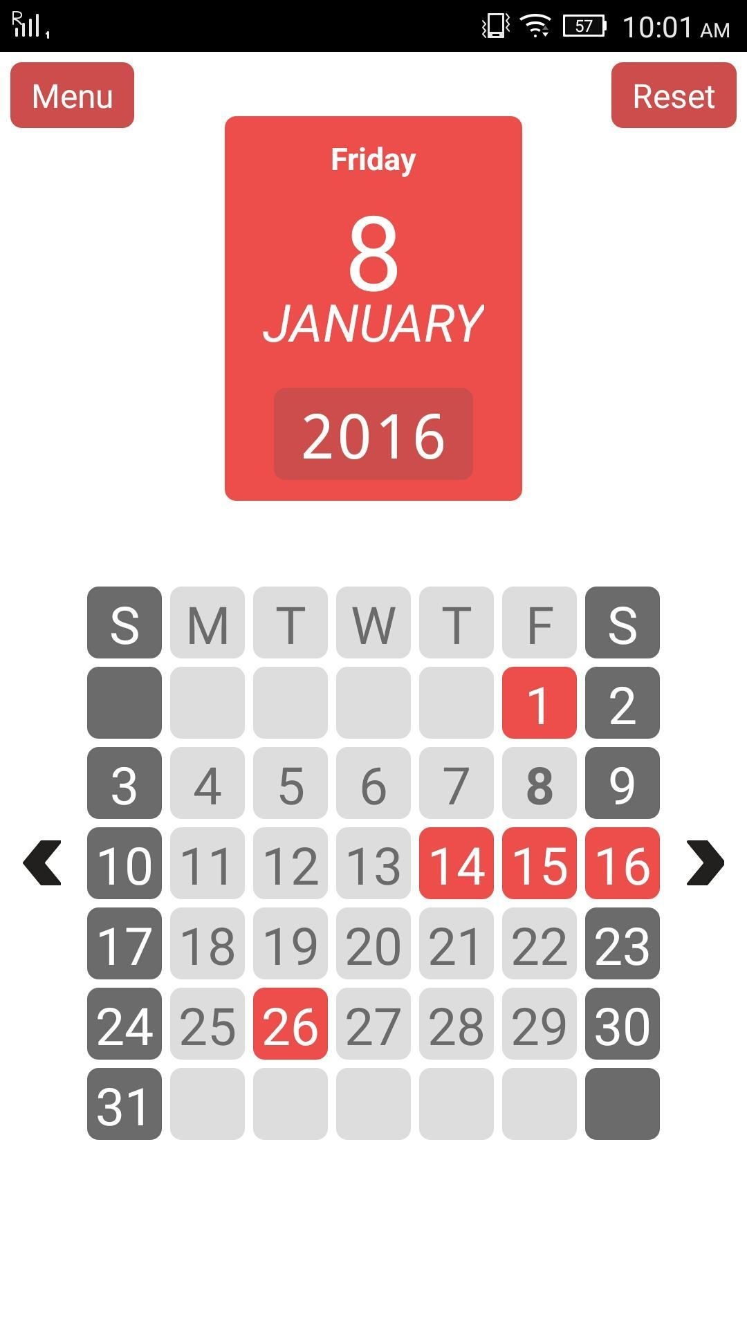 year view 12 month calendar for android apk download