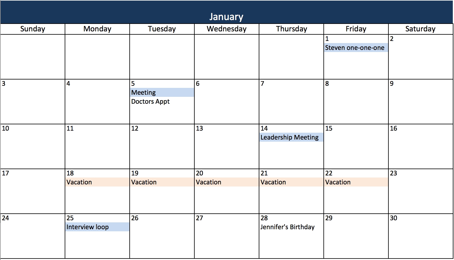 3 ways to create your project manager calendar