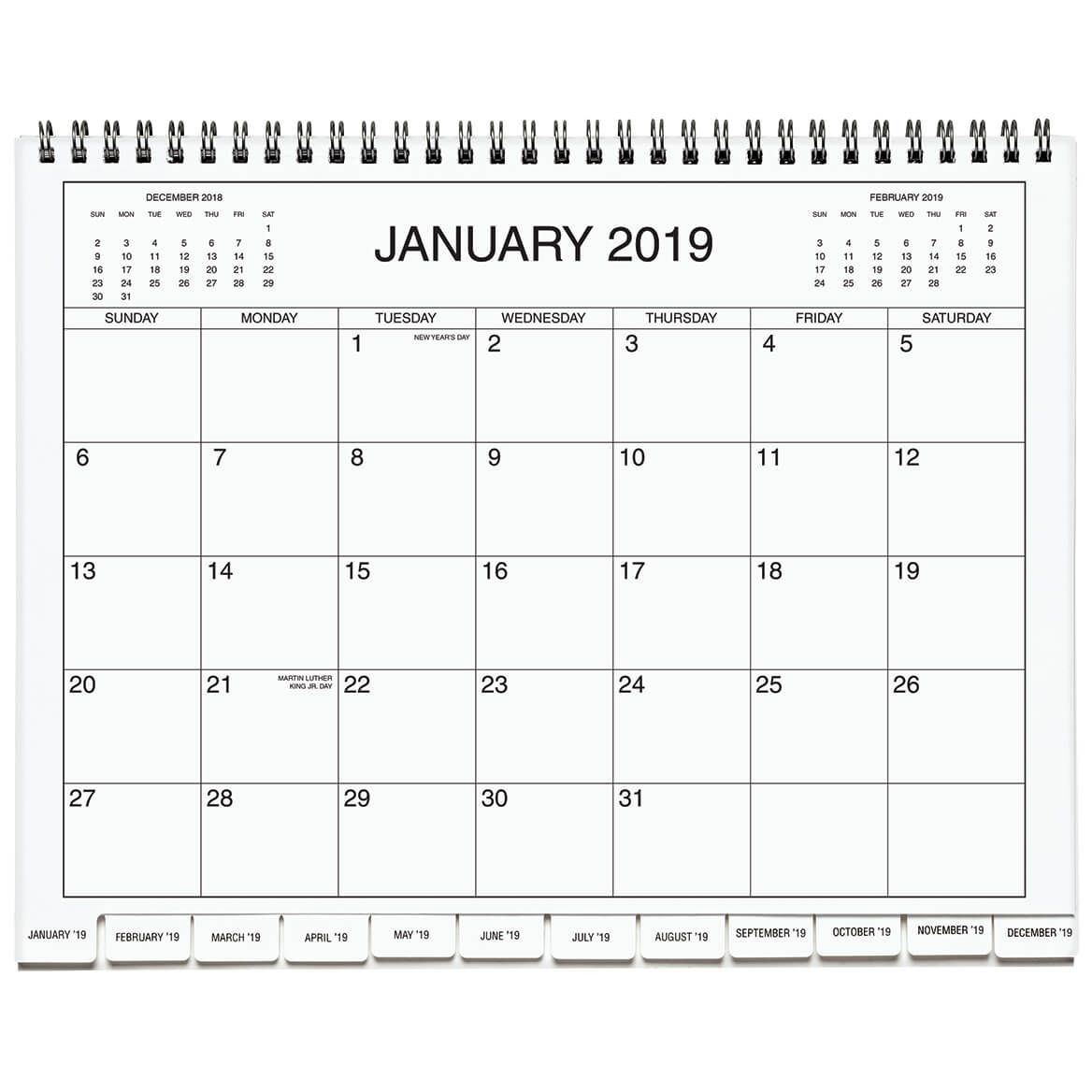 5 year appointment calendar, pages with divider tabs, 8 5 in x 11 in , spiral bound month by month calendar