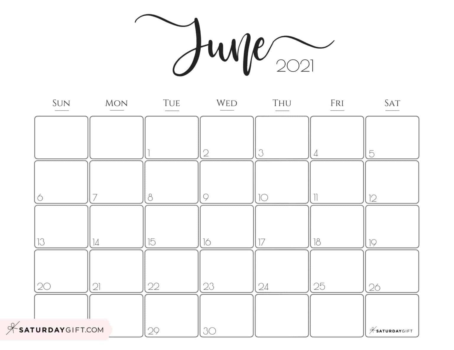 elegant 2021 calendarsaturdaygift pretty printable