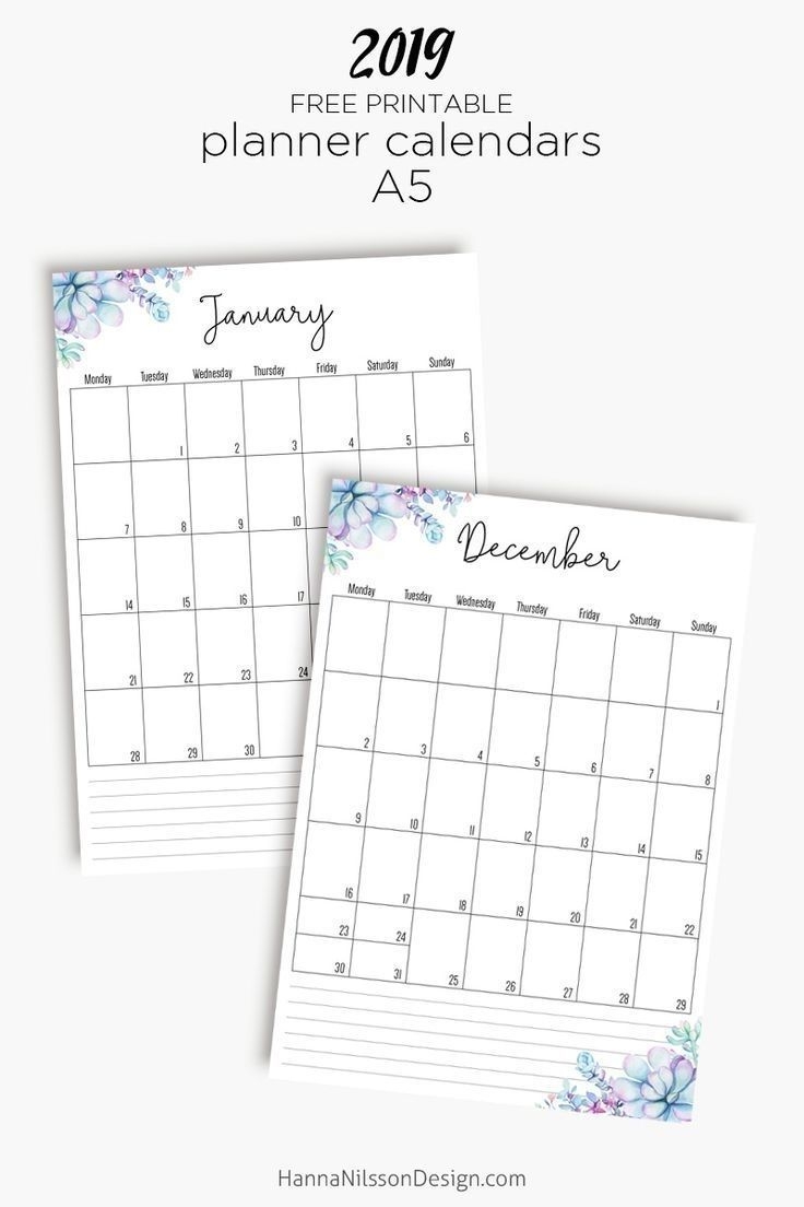 Free 11×14 Calendar Template In 2020 | Calendar Template