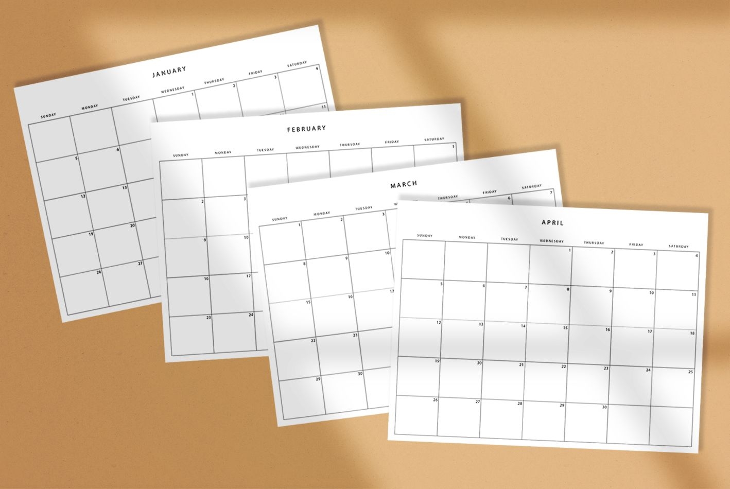 free printable calendars thyme is honey