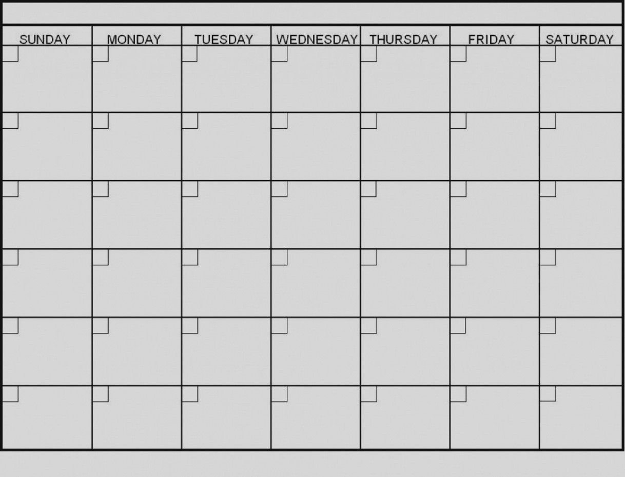 Blank 6 Week Calendar Template Printable Example Calendar Printable