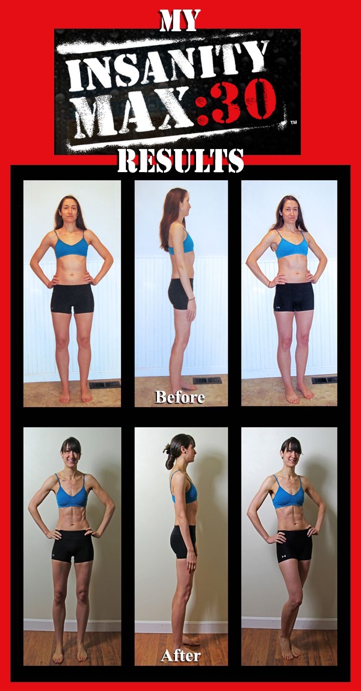 Our Insanity Max:30 After Results