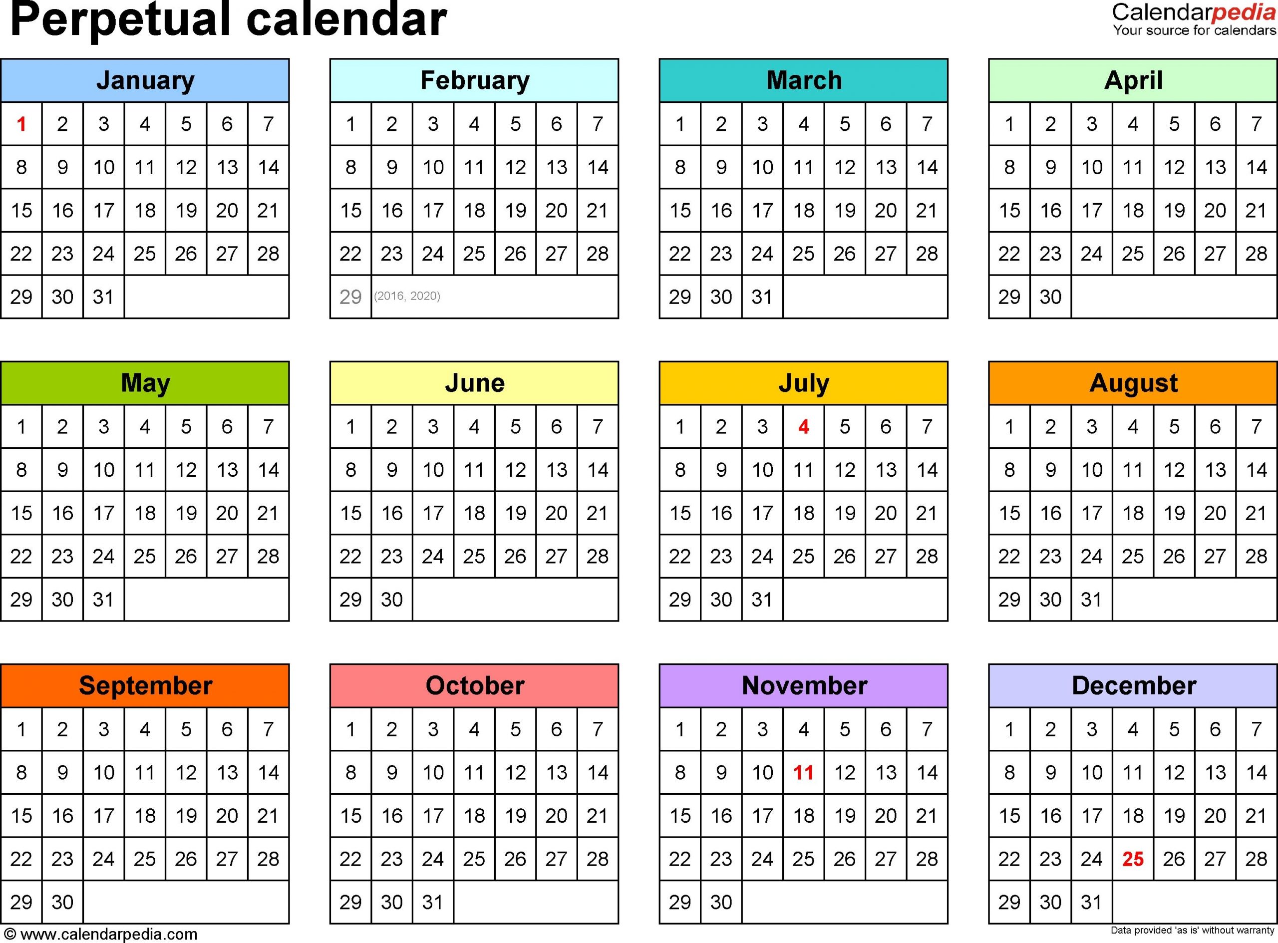 year monthly calendar – printable week calendar