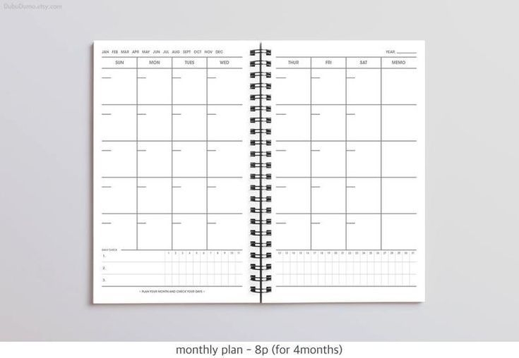 10 minutes planner 100 days [white] / monthly planner