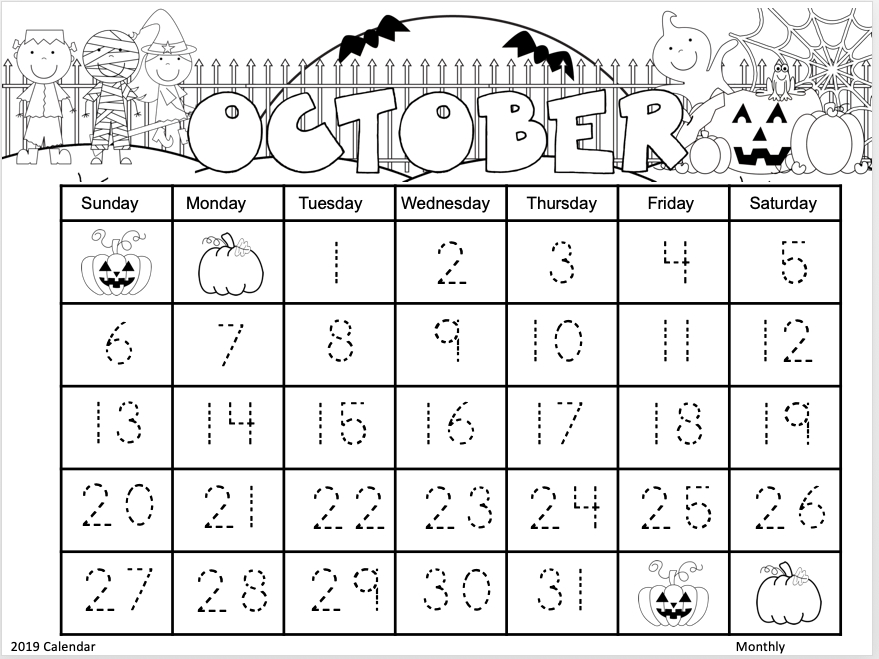 17 free calendars for 2019 to 2020 madeteachers