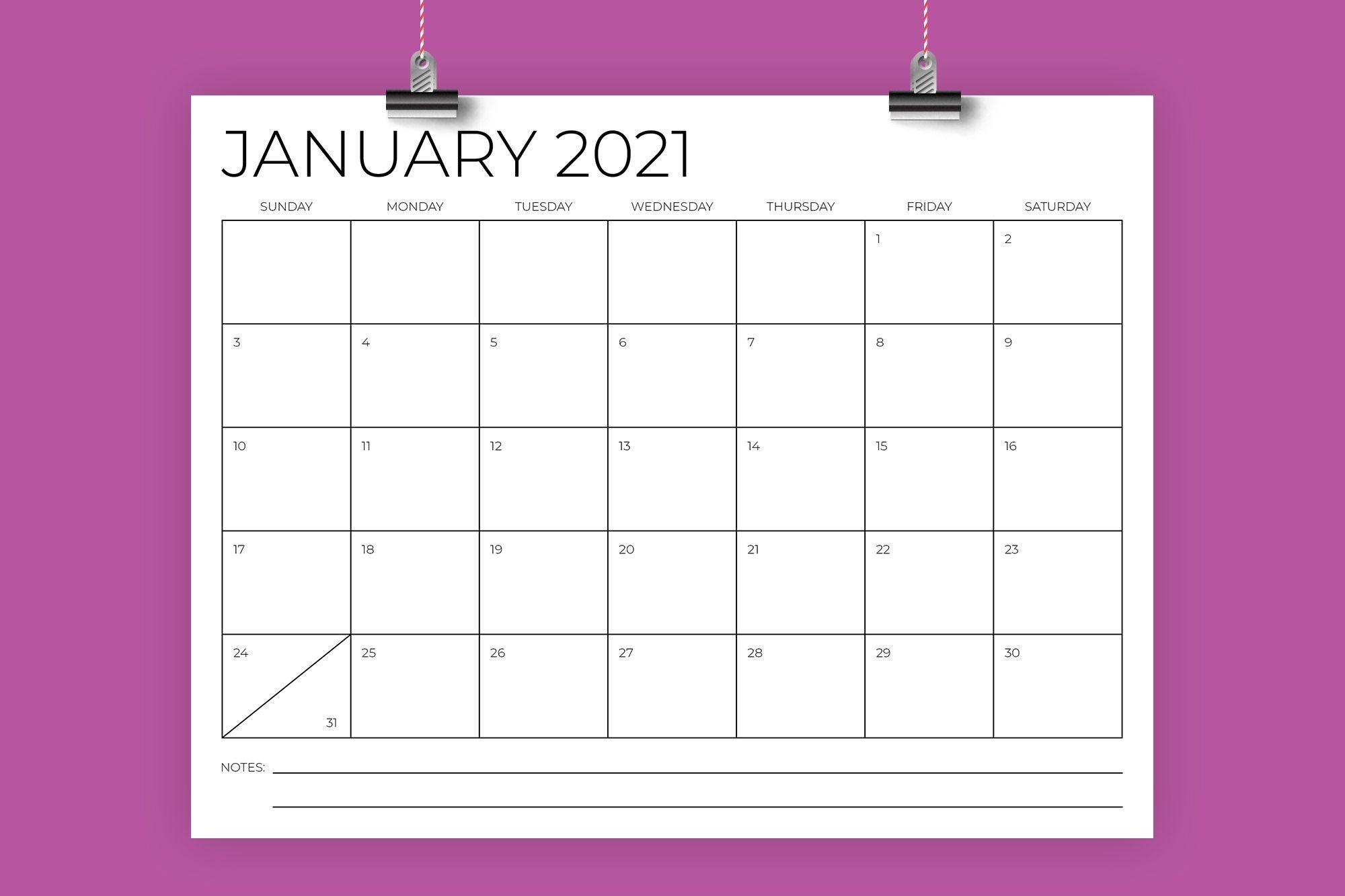 20 2021 Calendar 8 5 X 11 Free Download Printable