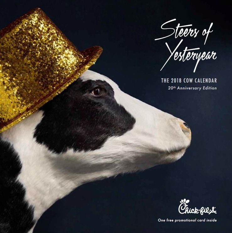 2018 Cow Calendar | Calendar, Cow, Today Calendar