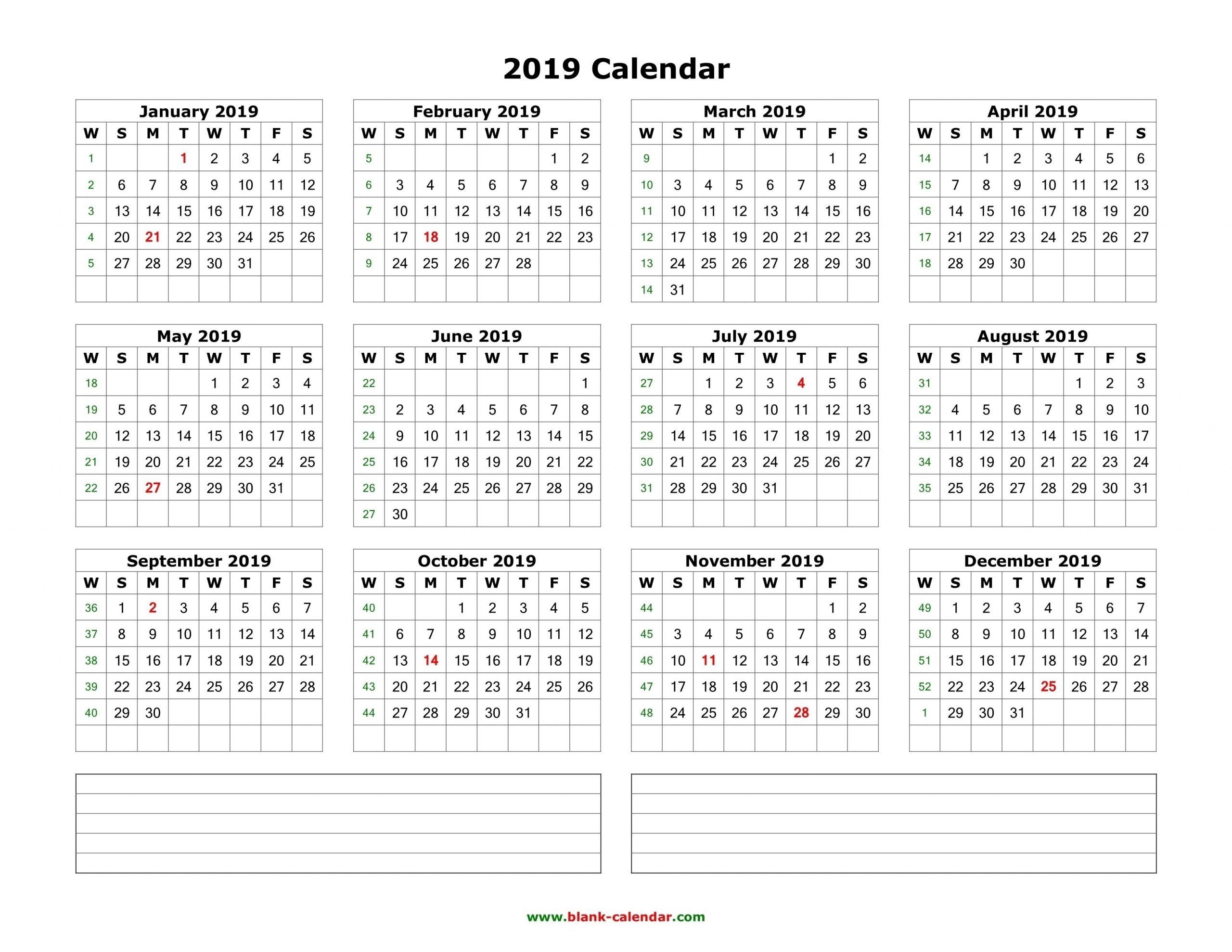 2019 2020 calendar space to write calendar inspiration