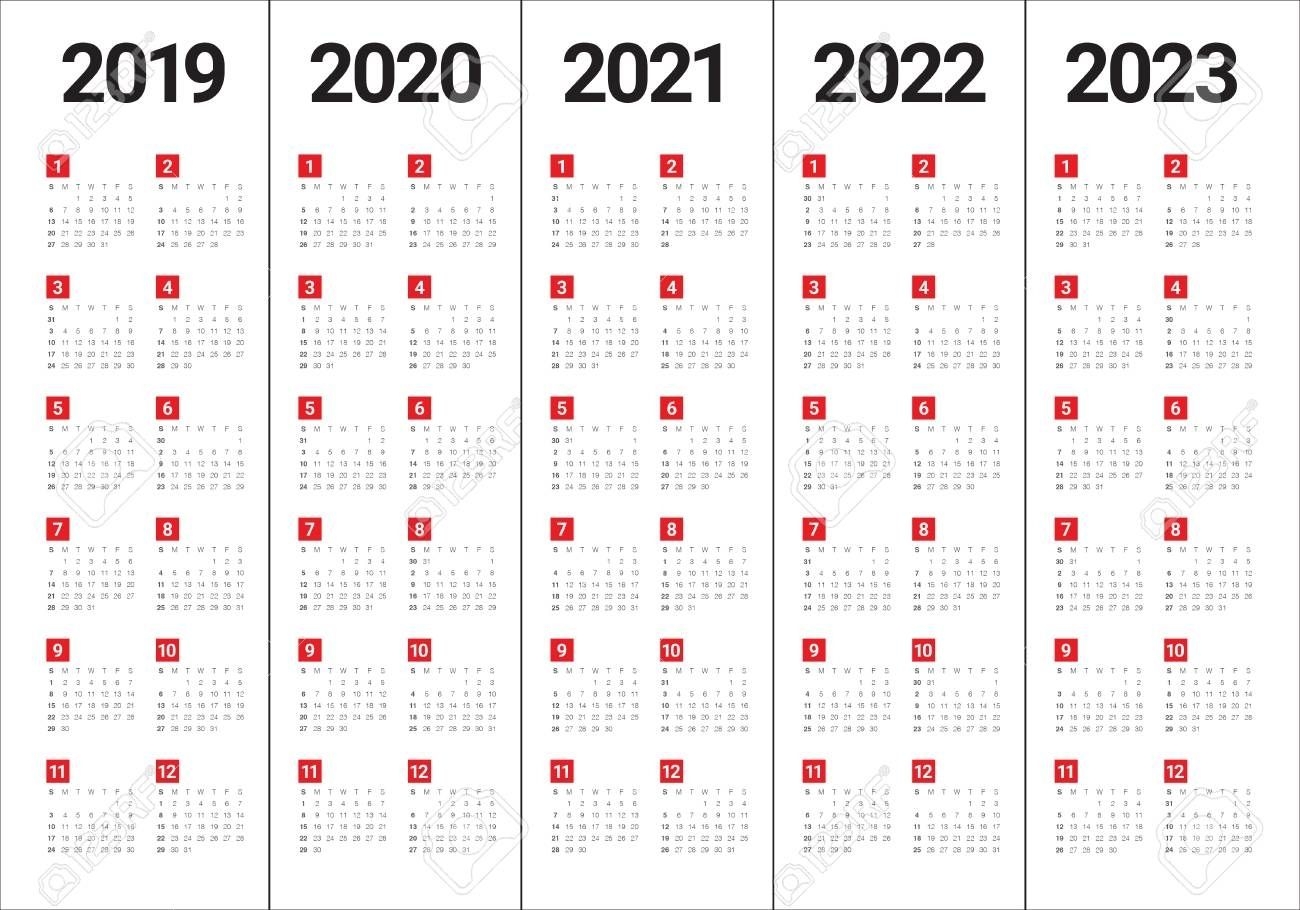 2020 2021 2022 2023 Calendar Calendar Inspiration Design