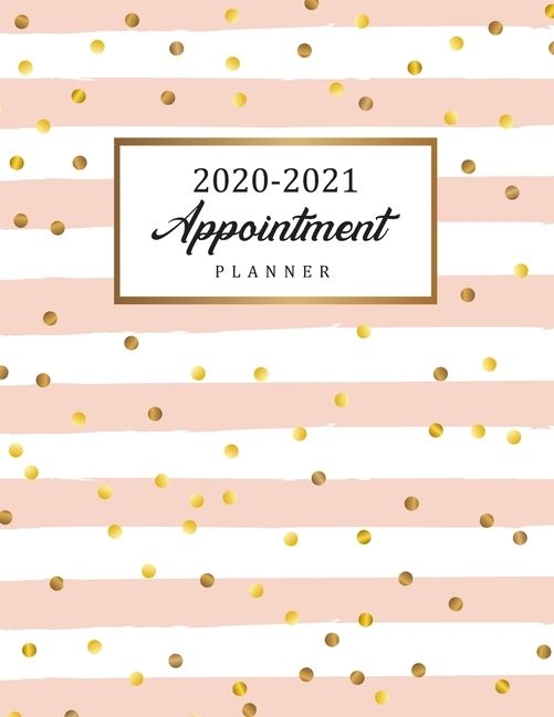 2020 2021 appointment planner : daily and hourly planner