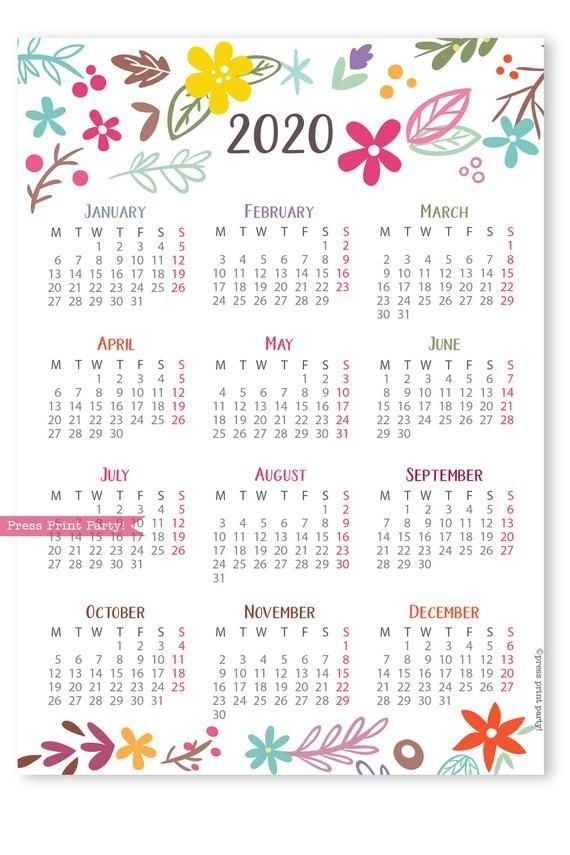 Free Calendar Printable For Bullet Journal - Example Calendar Printable