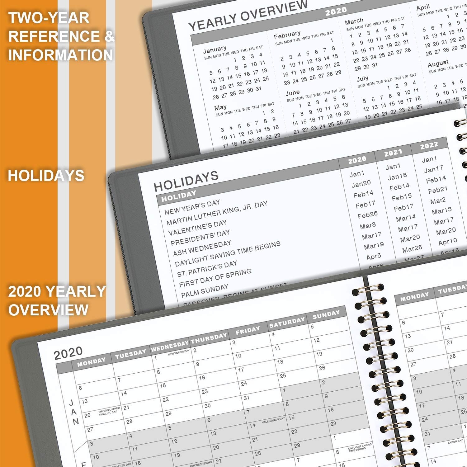 2020 weekly appointment book &amp; planner 2020 daily hourly