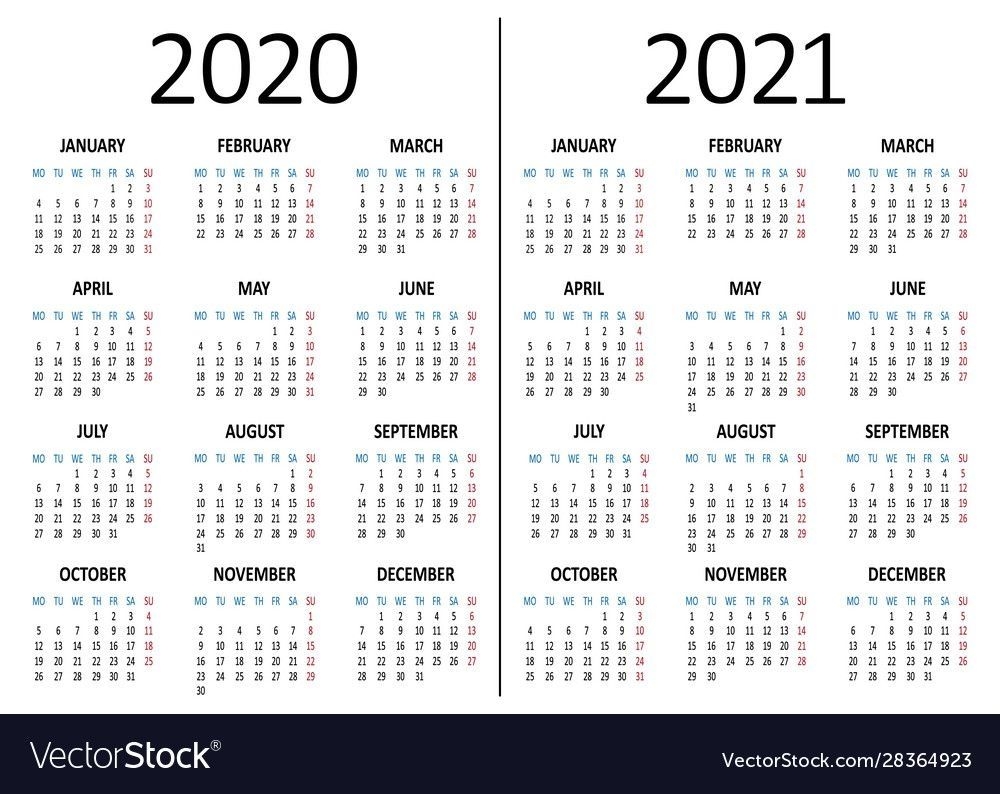 2021 6 Month Calendar Staring On Monday Example Calendar