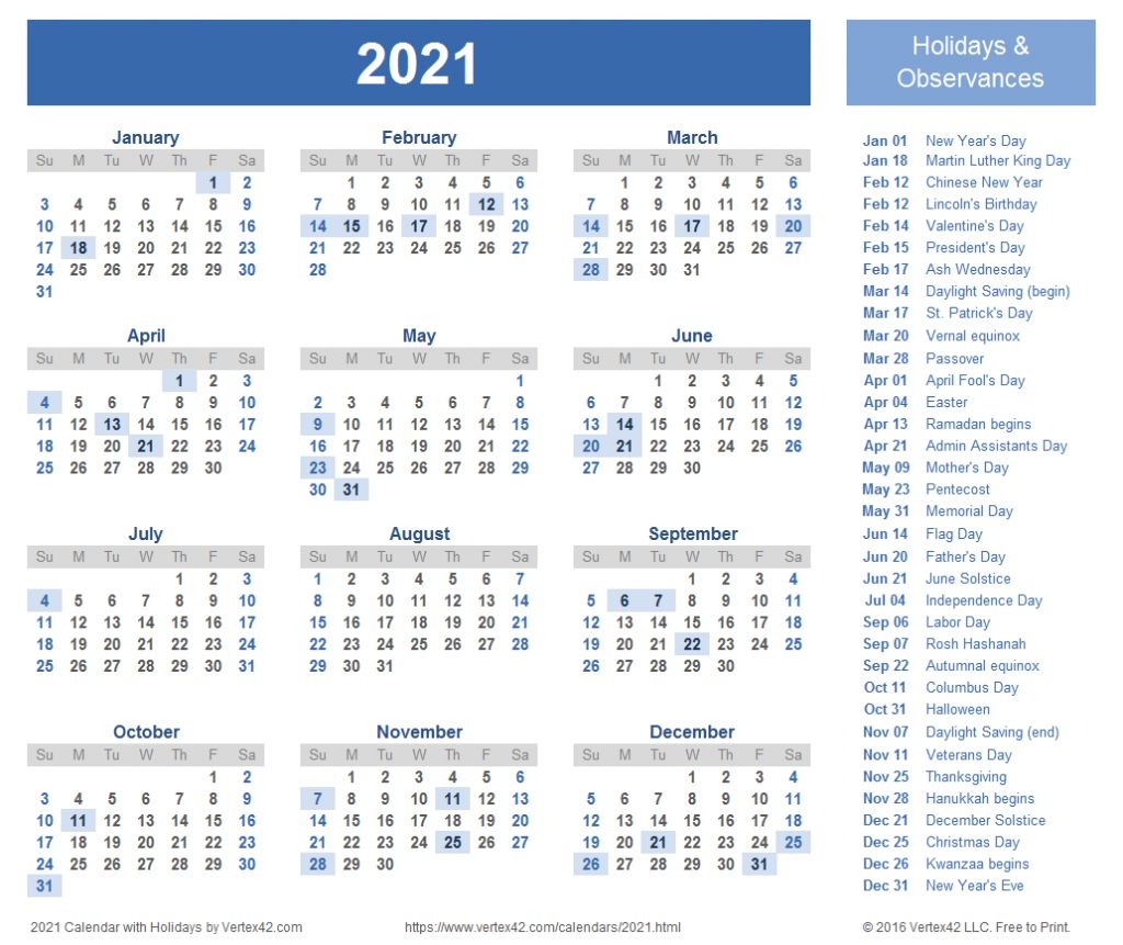 2021 inspiring calendar with quote in 2020 2021 calendar