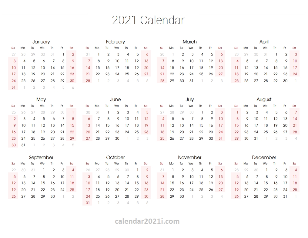 2021 Calendar Templates Editableword 15 Free Monthly