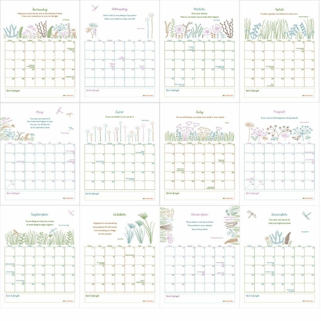 2021 Calendar To Fill In | Calendar Template Printable