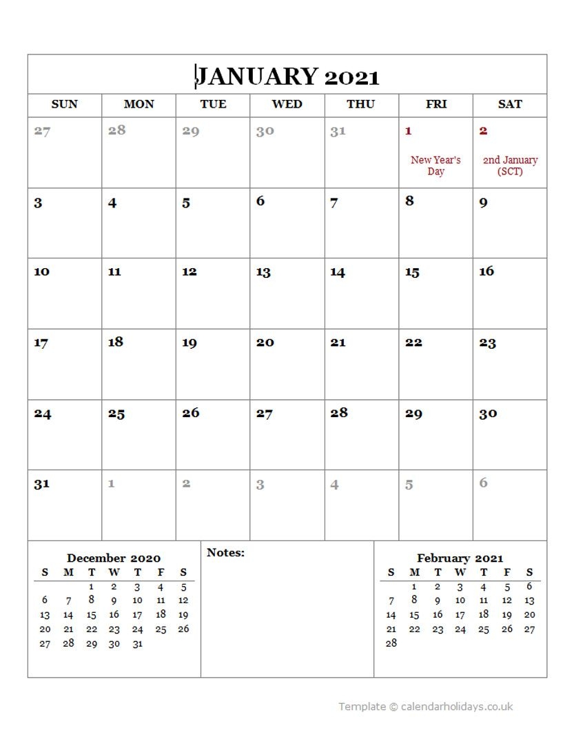 2021 monthly template calendarholidays co uk