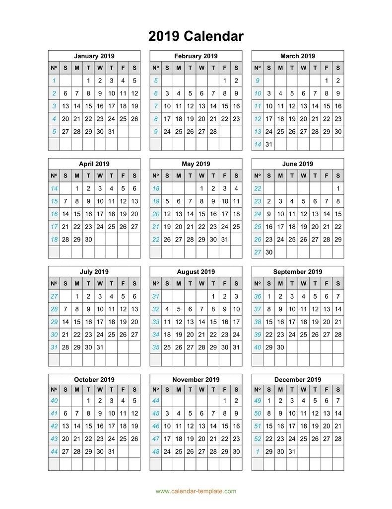 Free Printable 3 Year Calendar Example Calendar Printable