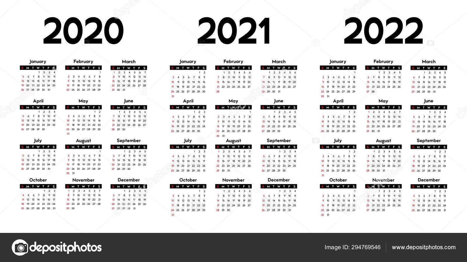 3 year calendars 2021 2022 2023 free printable | calendar