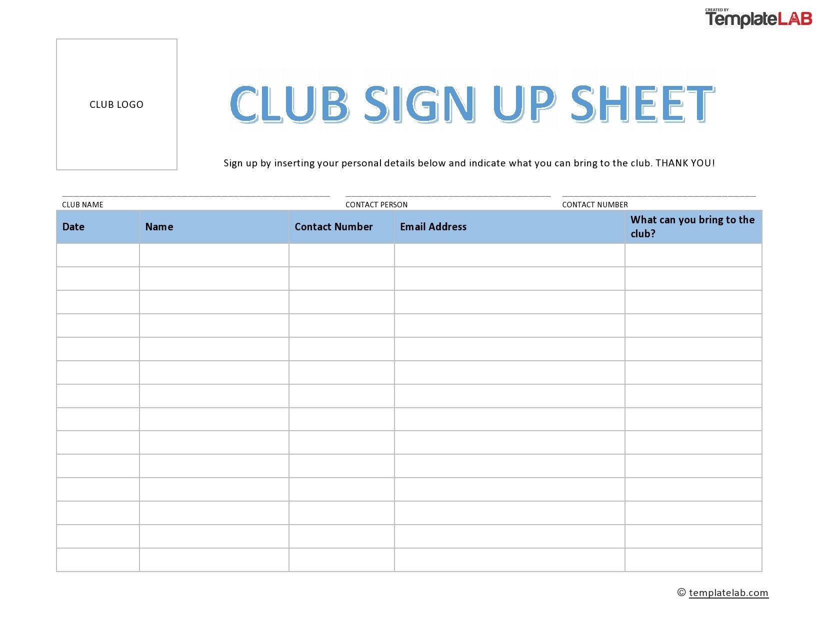 40 sign up sheet / sign in sheet templates (word &amp; excel)