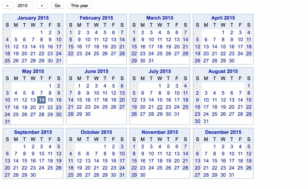 5 Year To View Calander Calendar Template 2020