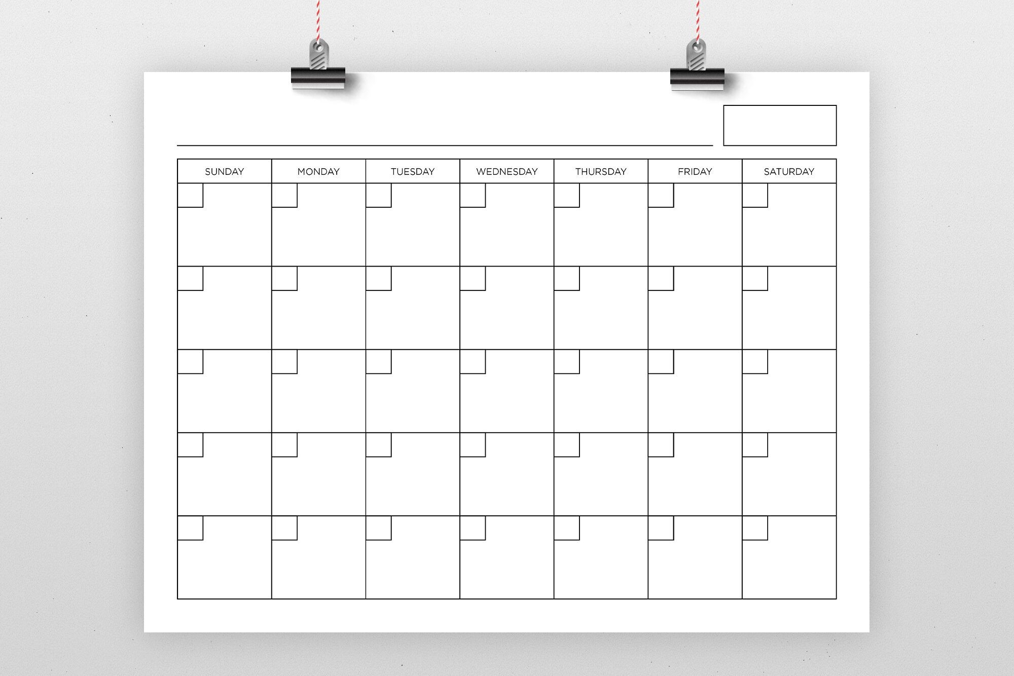 8 5 x 11 inch blank calendar page templaterunning with