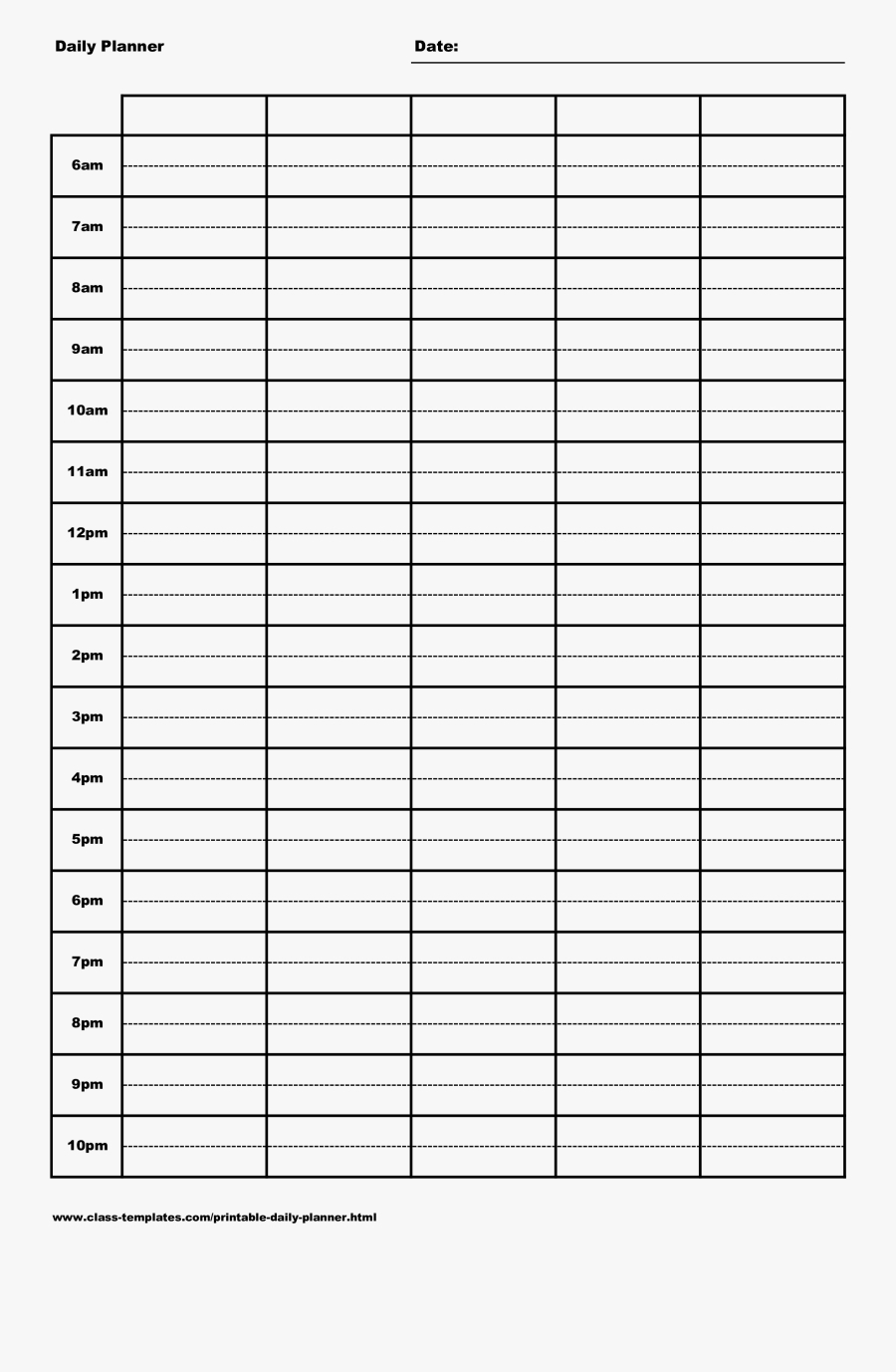 Daily Schedule For Every 15 Minutes Example Calendar Printable