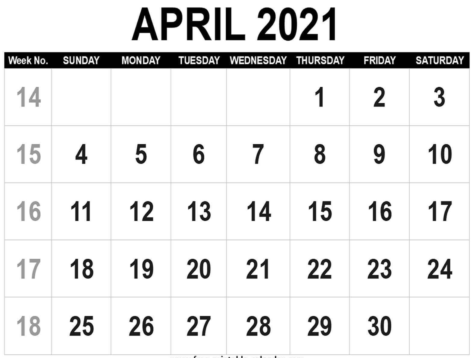 april 2021 printable calendar pdf monthly worksheets one