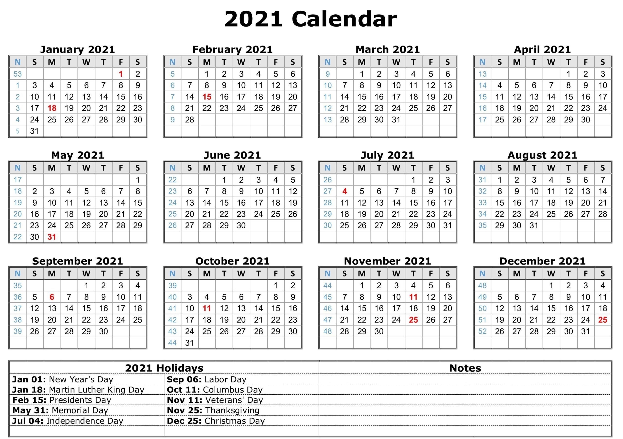 blank 2021 calendar printable | calendar 2021