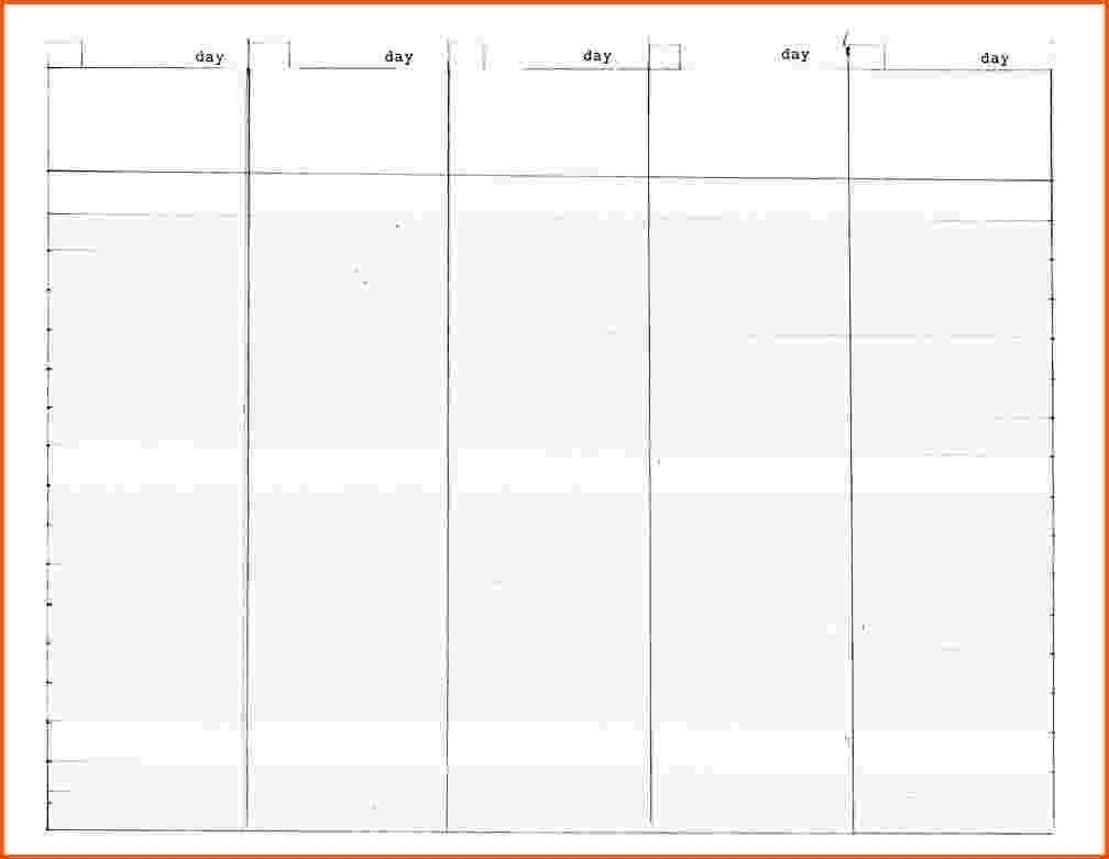 Blank Calender 5 Weeks | Printable Calendar Template 2021