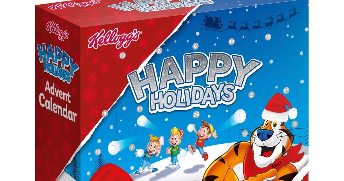 B&m Launches A Kelloggs Cereal Advent Calendar Featuring