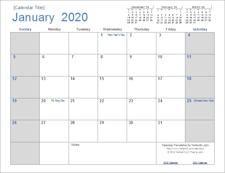 Calander I Can Edit | Ten Free Printable Calendar 2020 2021