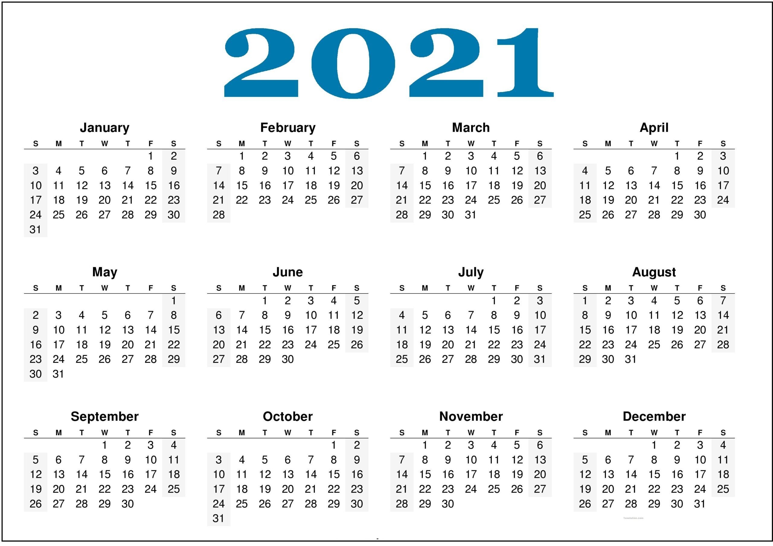 Calendar 2021 Pdf Manage Daily Meetings | | Calendar