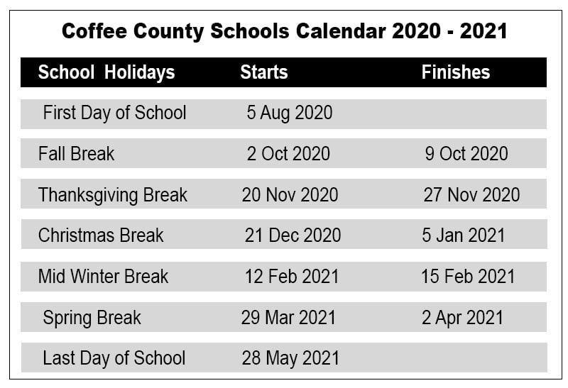 Coffee County Calendar Image Of Coffee And Tea