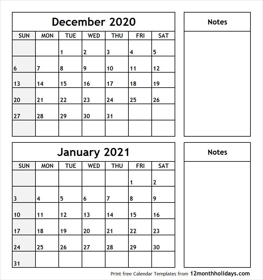 december 2021 printable calendar pinterest in 2020