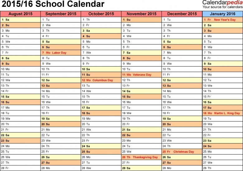 Free Printable Calendar For Teacheers - Example Calendar Printable